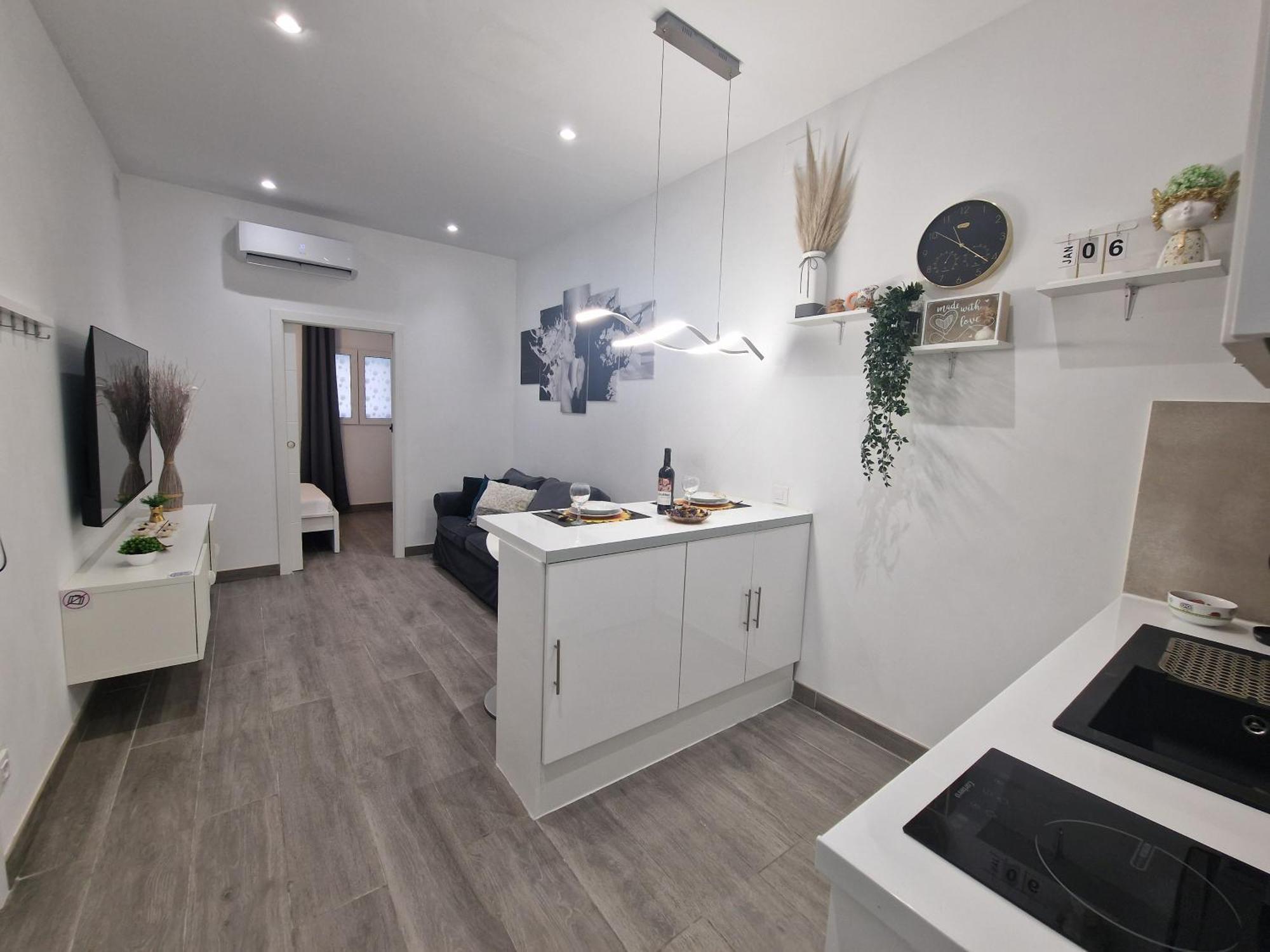 Barcelona, Apartamento De 1 Habitacion Apartment L'Hospitalet de Llobregat Bagian luar foto